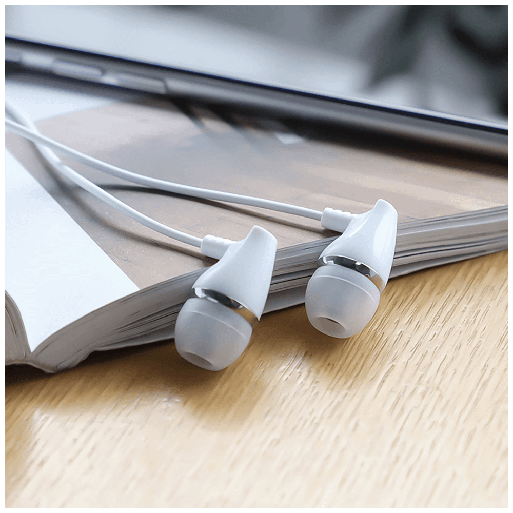 Borofone Slušalice sa mikrofonom, 3.5 mm,dužina kabela 1.2 met,bijela - BM25 Sound edge slika 4