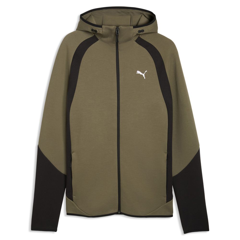 Puma Muški duks na kopčanje sa kapuljačom Evostripe FZ Hoodie DK slika 3