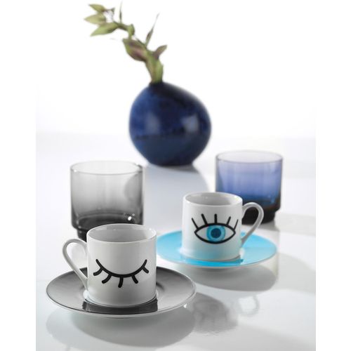 Hermia Concept Set šalica za kavu (4 komada), Višebojno, RU04KT42011008 slika 1