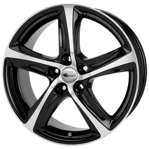 Brock Aluminijumska felga B25 7x16 5x100 ET38 SGVP