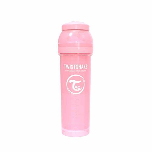 Twistshake Flašica Za Bebe 330 Ml Pastel Pink slika 1