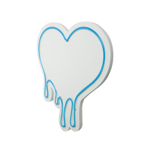 Wallity Ukrasna plastična LED rasvjeta, Melting Heart - Blue slika 12