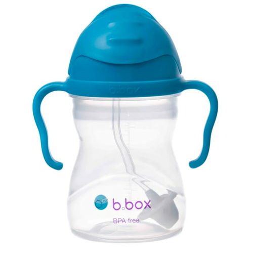 b.box Sippy cup bočica sa slamkom - cobalt slika 3