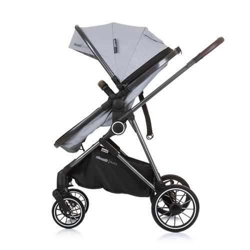 Chipolino kolica Aura 3u1 Ash Grey slika 4