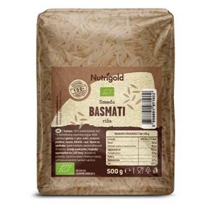 Nutrigold  Riža smeđa basmati - Organska 500g