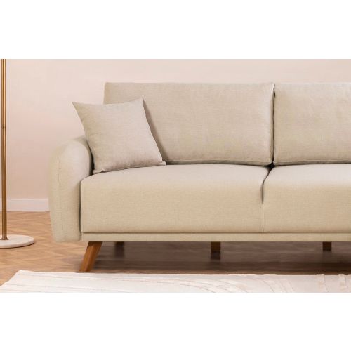 Atelier Del Sofa Hera 2 Ugao - Krem Ugaona Sofa na Razvlačenje slika 7