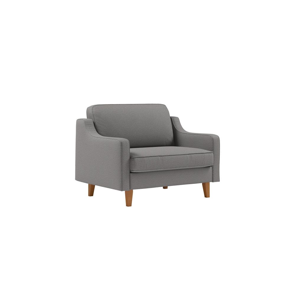 Fotelja Robin Loveseat - boje: obsidian orah slika 1
