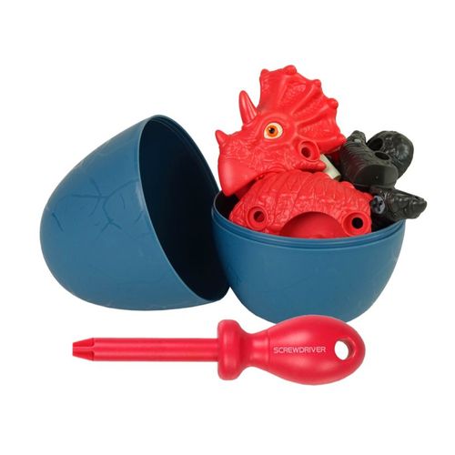 Set dinosaur Triceratops s jajetom DIY slika 4