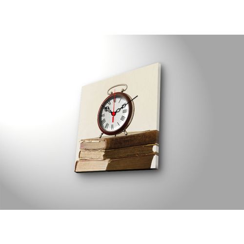 2828CS-11 Multicolor Decorative Canvas Wall Clock slika 3