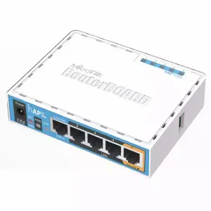 MikroTik hAP ac lite WiFi & 3G / LTE AC750Mb/s High Power 200mW dual band 2.4 & 5GHz 802.11ac/a/b/g/