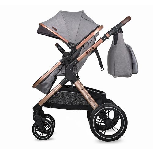 Coccolle® Kolica Melora 3U1, Moonlit Grey slika 8