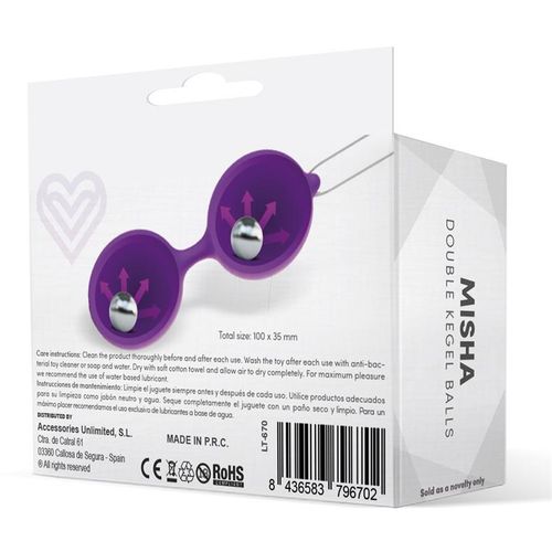 Latetobed Misha Double Kegel Balls slika 3