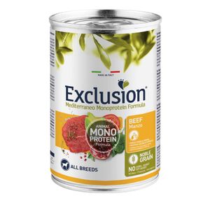 Exclusion Mediterraneo Monoprotein Adult Govedina konzerva 400g