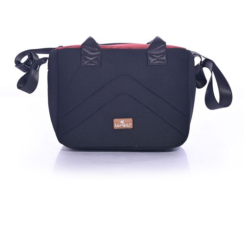 LORELLI ADRIA Kolica Black/Red 2u1 SET: Košara + Putna Torba + Zimska Navlaka (do 15 kg) slika 9