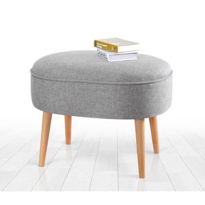 Timoon - Grey Grey Pouffe