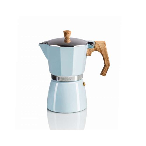 HAEGER CP-06A.011A DŽEZVA ZA ESPRESSO KAFU 6 ŠOLJICA 300ML PLAVA slika 1