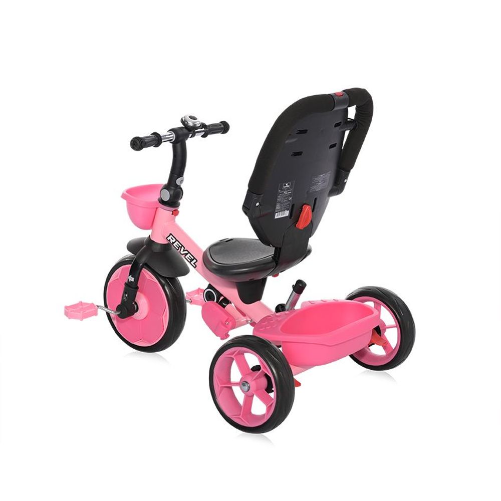 Lorelli Tricikl sa rotirajućim sjedištem Revel, Pink Grunge slika 10