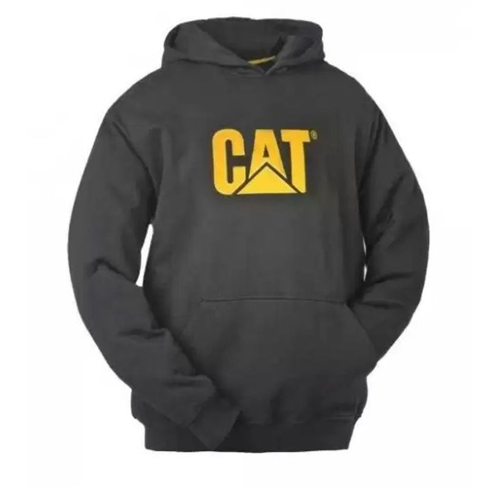 Muški pulover sa kapuljačom crni M CAT W10646  slika 1