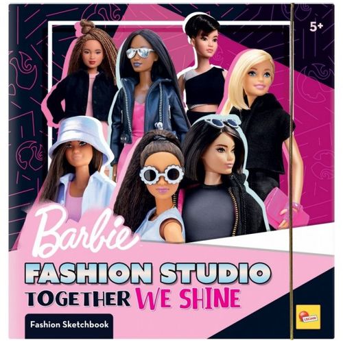 LISCIANI BARBIE kreativna bojanka u mapi Together we shine - Fashion Studio 12808 slika 1