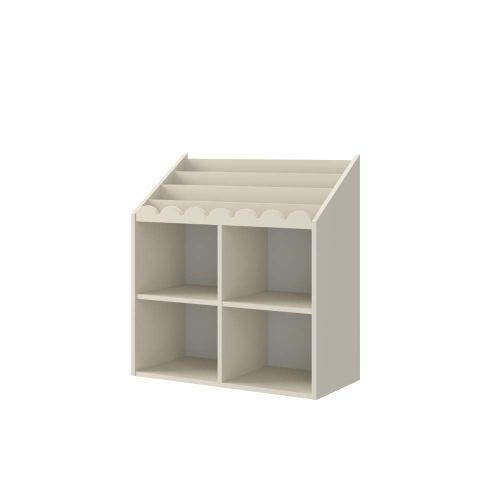 Bellamy Book Nook regal za knjige, latte slika 1