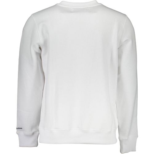 CALVIN KLEIN MEN'S WHITE ZIPLESS SWEATSHIRT slika 2