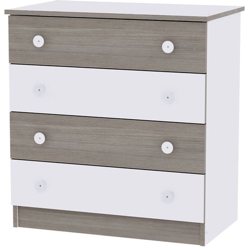 LORELLI DRESSER NEW Dječja Komoda White/Coffee slika 1