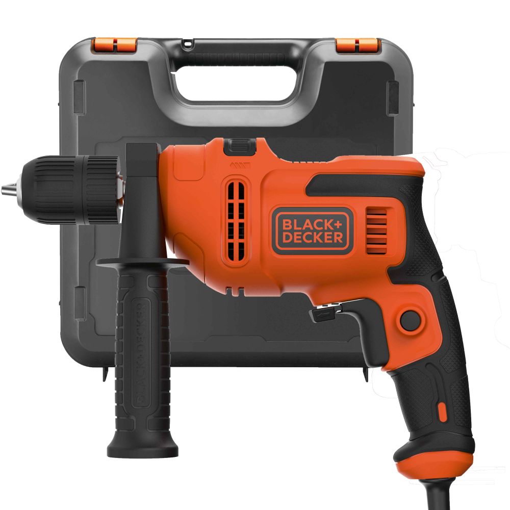 UDARNA BUŠILICA 500W U KOFERU Black &amp; Decker BEH200K slika 2