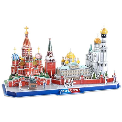 Cubicfun 3D puzle City Line Moskva slika 1