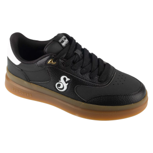 Skechers duraleather lace up snoop cupsole sneaker 251200-bkw