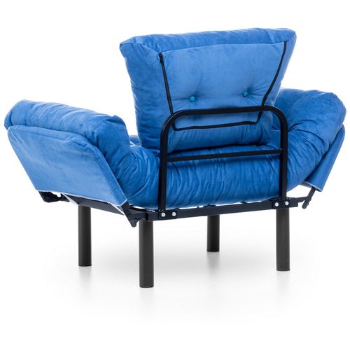 Atelier Del Sofa Fotelja, Plava, Nitta Single - Blue slika 11