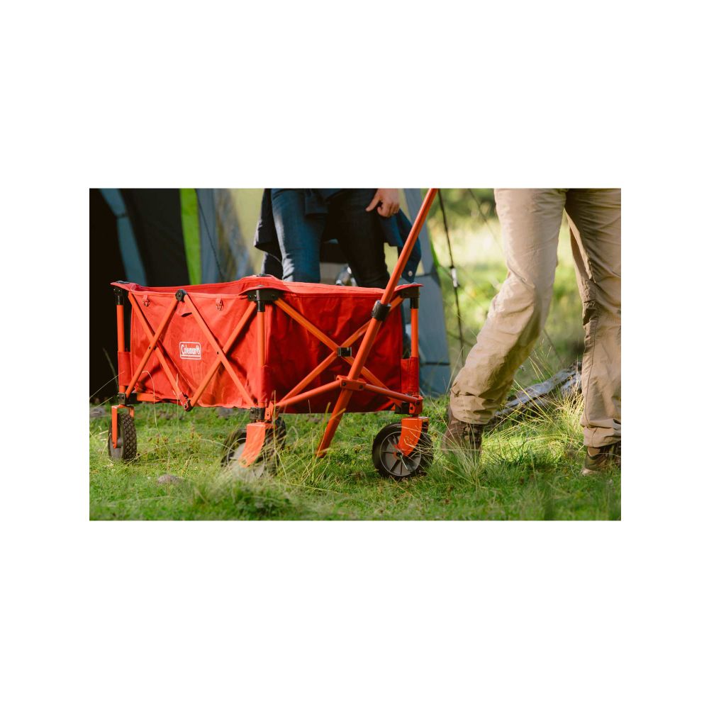Coleman Transportna ručna prikolica Wagon, Crvena slika 5