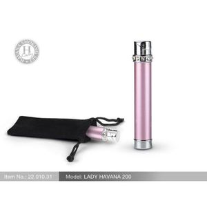HAVANA LADY 200, ŽENSKI METALNI UPALJAČ .PLIŠ ROZE