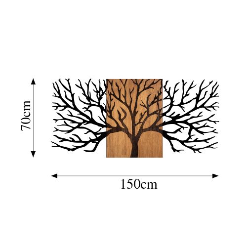 Dekorativni zidni ukras 'Tree - 327 Black Walnut' slika 7