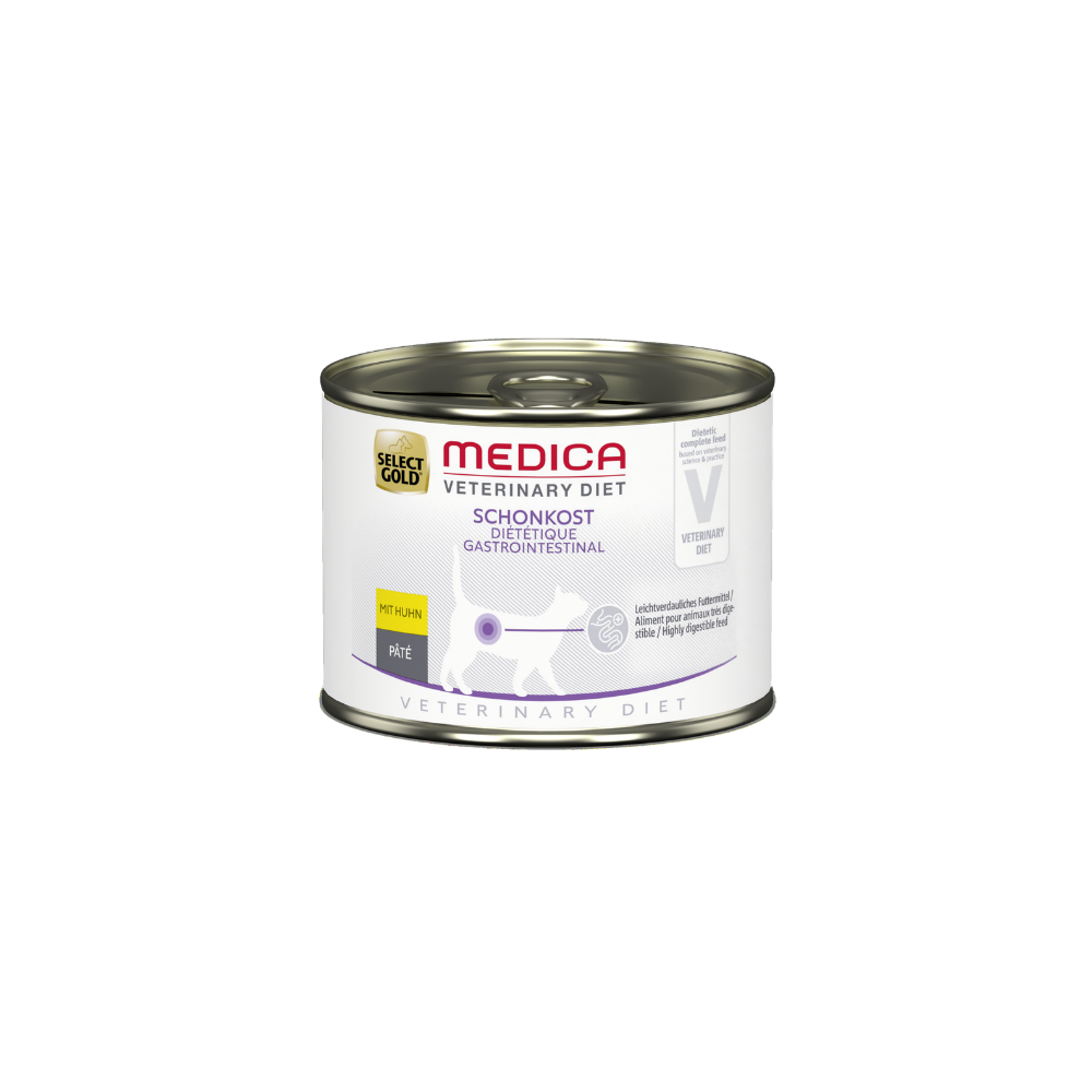 Select Gold Cat Medica Gastrointestinal piletina 200 g, konzerva slika 1