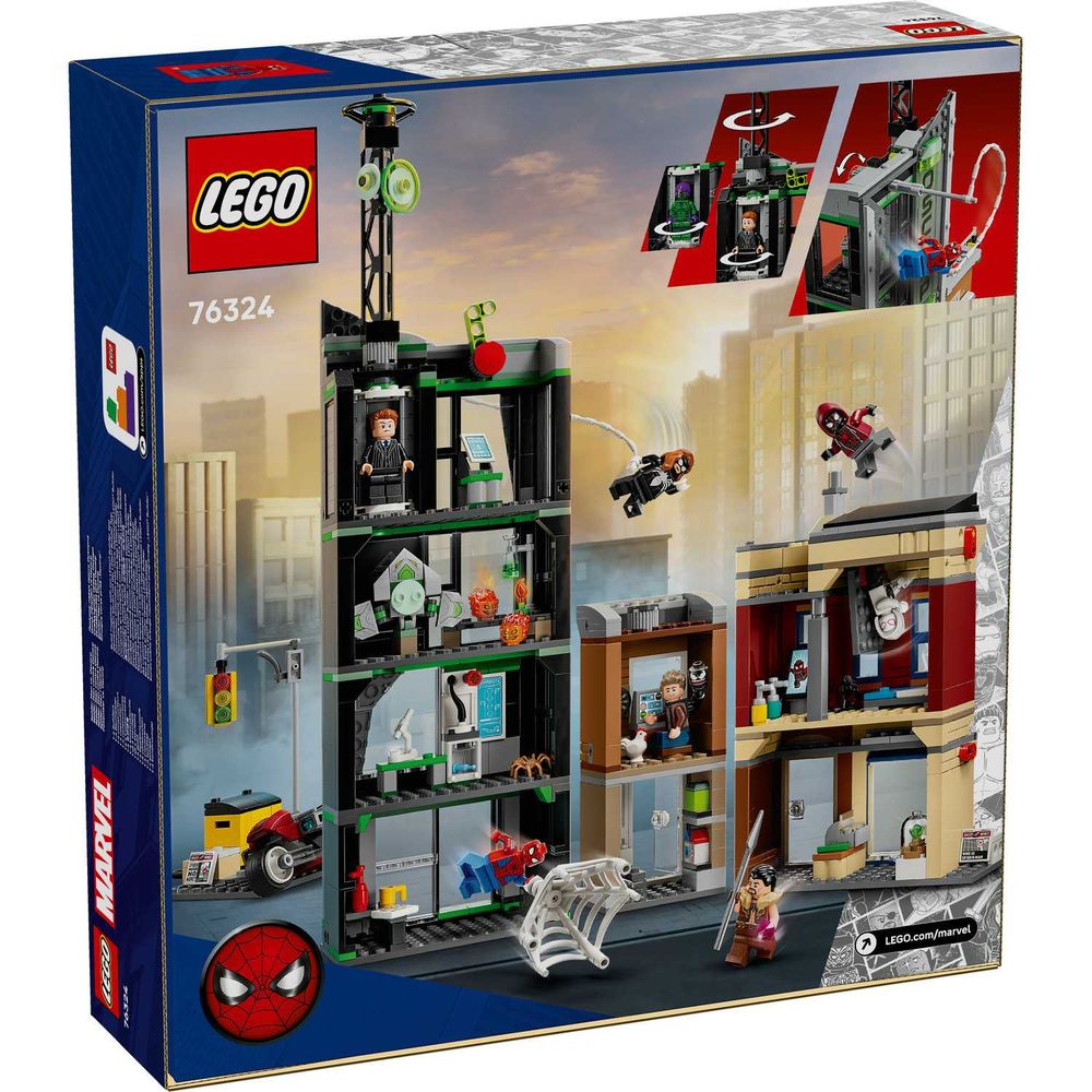 LEGO 76324 Spider-Man vs. Oscorp slika 10