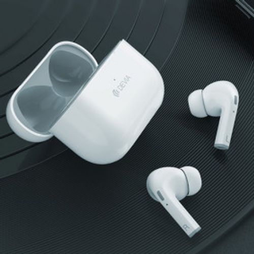 Joy A5 TWS Devia Wireless earphone bele slika 1