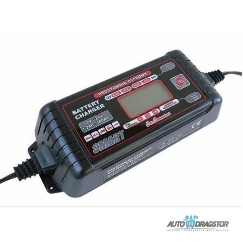 PUNJAČ ZA AKUMULATOR 1.2-180Ah 12V-6A/24V-3A ZA GEL AKUMULATORE slika 3