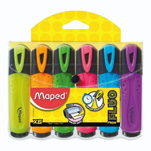 Textmarker Maped classic 6/1 etui slika 2