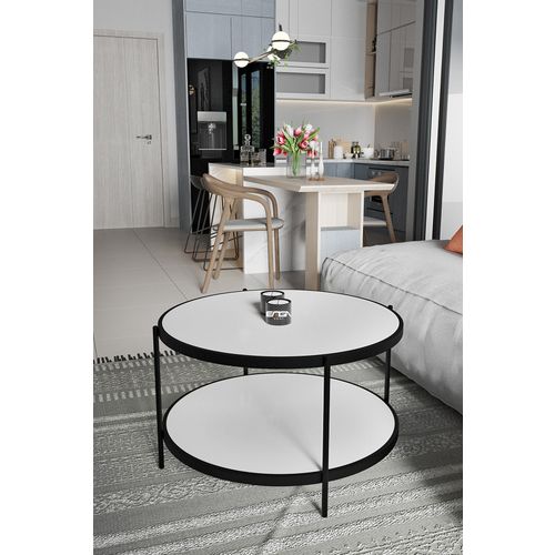 Bella - White White Coffee Table slika 1