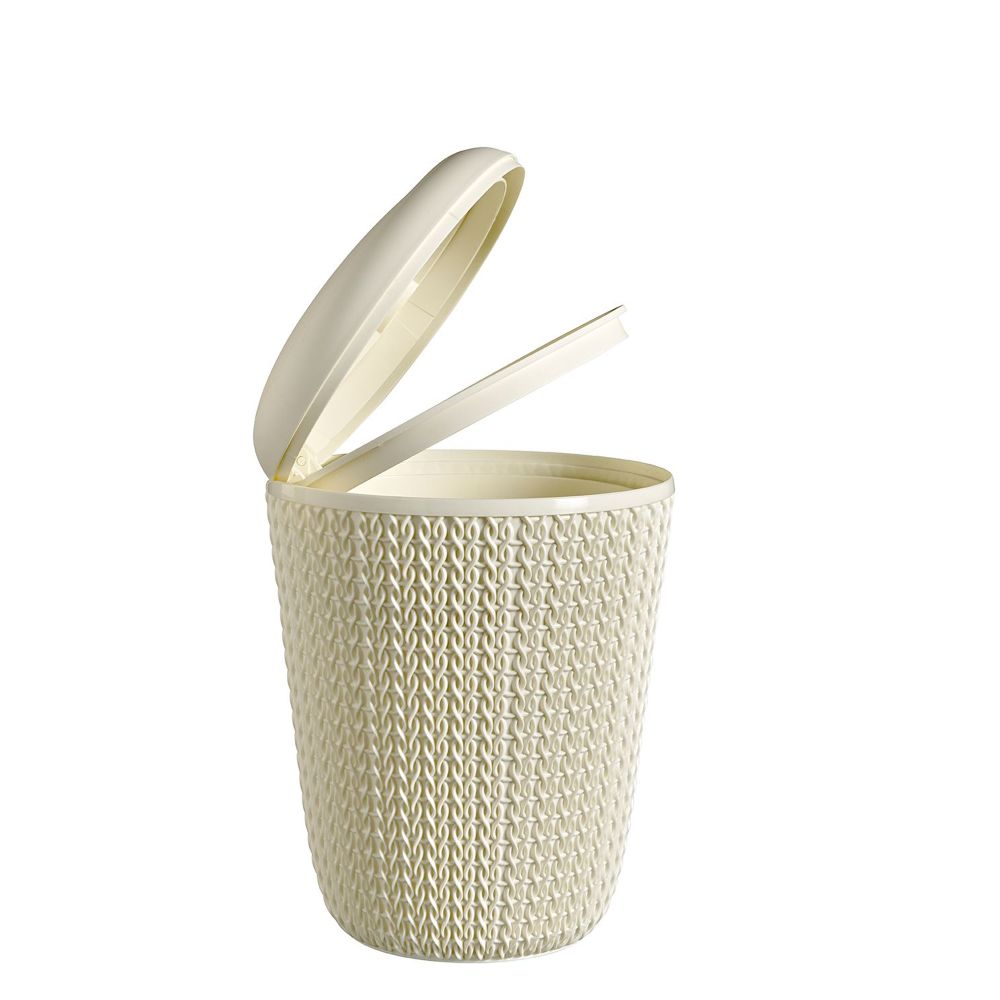 Curver kanta za otpatke 6L bijela KNIT  slika 2