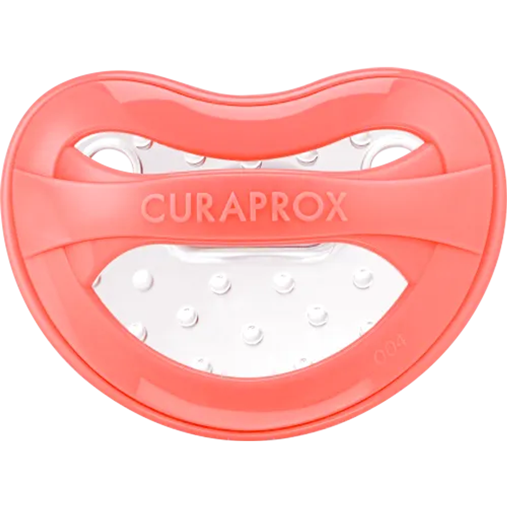 Curaprox Baby Ortodontska duda varalica V2 18-36mj (10-14kg) - Single Koral slika 3