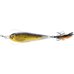 LiveTarget metalna varalica Flutter Shad (Jigging Spoon) Gold Black 60mm 21g (FSJ60SK208)
