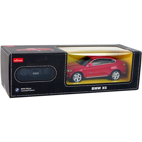 Rastar BMW X6 na daljinsko upravljanje 1:24 crveni slika 6