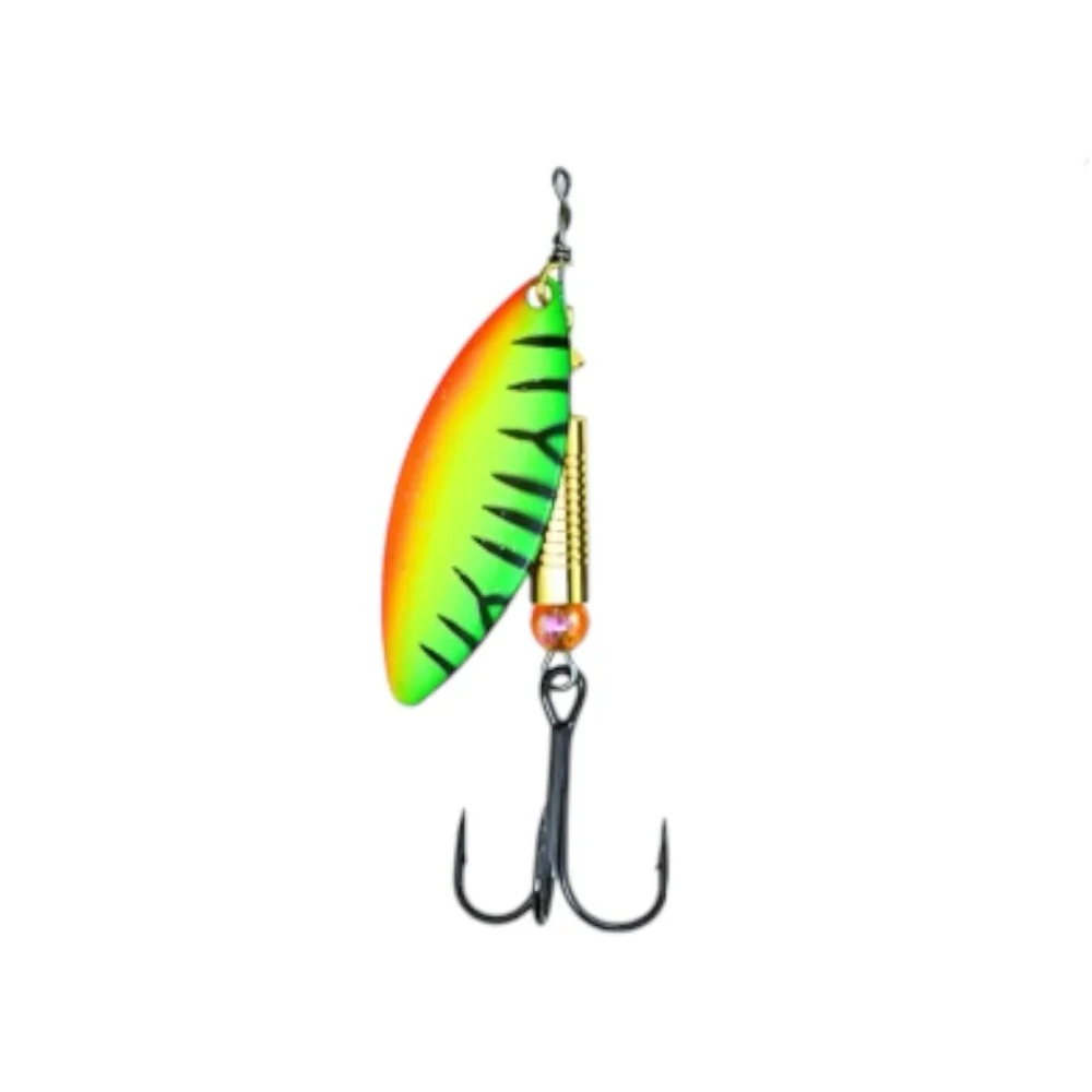 MT10270 Mate metalna varalica Leaf Spinner #1 6g Firetiger slika 1