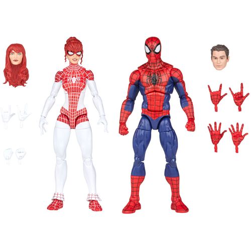 Marvel Legends The Amazing Spiderman - Spiderman and Marvel Spinneret set 2 figure 15cm slika 7