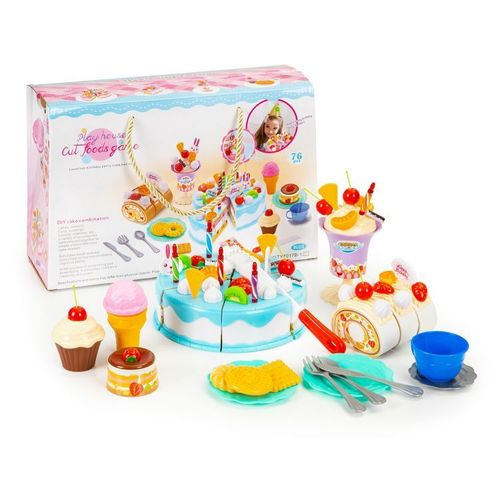 EcoToys interaktivni set za igru Torta - 76 elem. slika 1