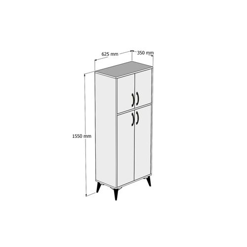 MDL0102 Atlantic Pine Multi Purpose Cabinet slika 4