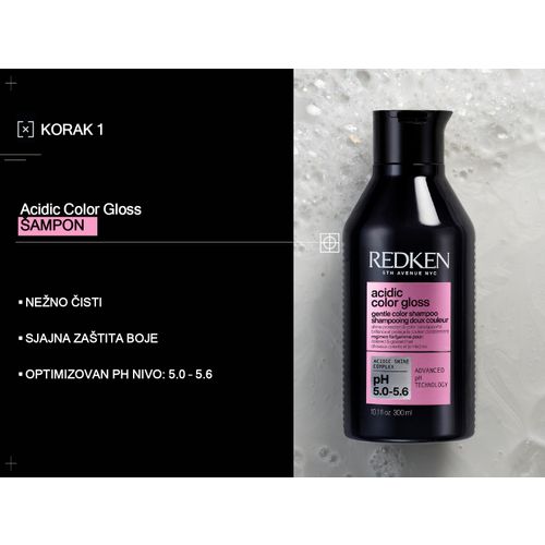 Redken Acidic Color Gloss šampon 300ml slika 2