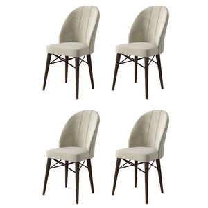 Ritim - Set stolica u krem boji (4 komada)