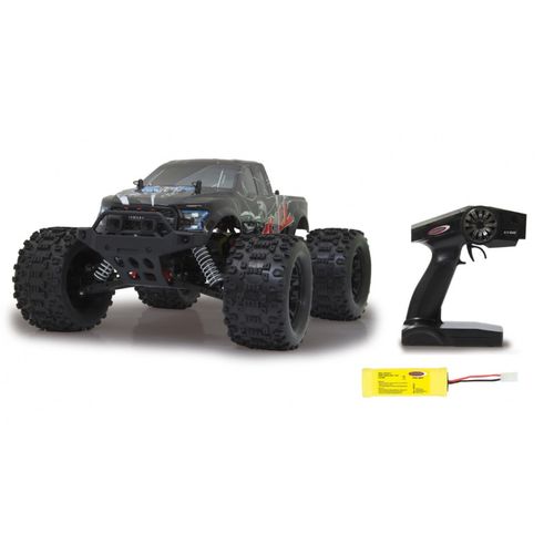 Jamara auto na daljinsko upravljanje Skull Monster Truck, 40x33x21cm, 1:10 slika 1